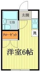 シティハイム92の物件間取画像